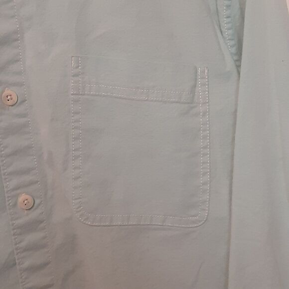 Tommy Bahama Button Up Shirt Adult Mens M Blue Long Sleeve Beach - Picture 2 of 11